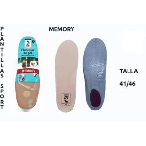 Plantilla Gel Memory 41-46 Tr-21