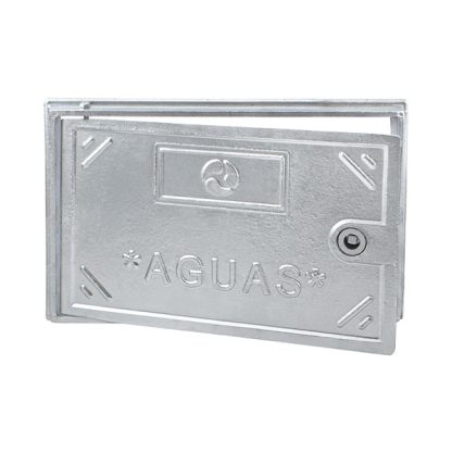 PUERTA CONTADOR AGUA 30X40 ALUMINIO
