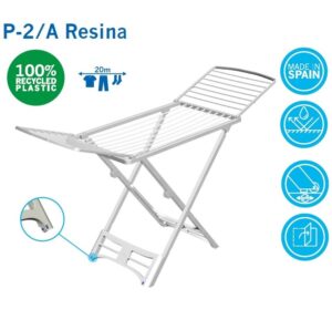 Tendedero Plegable Con Alas Resina