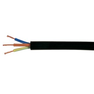 MANGUERA ELECTRICA 2X1,5 1MT NEGRA