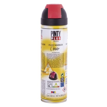 SPRAY MARCADOR ROJO 500ML