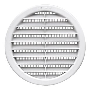 REJILLA VENTILACION EMPOTRAR REDONDA Ø 120 MM