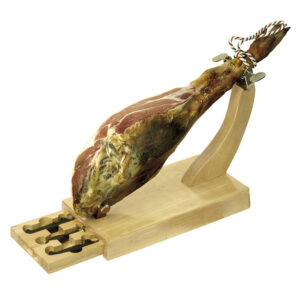 Jamonero Con Cajon Eco Fm 2 Cuchillos + Chaira