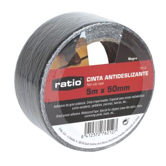 CINTA ANTIDESLIZANTE  50MM X 5MT NEGRO