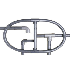 Tubo Pvc Flexible Ø 20 Mm Gris (1 Mt)