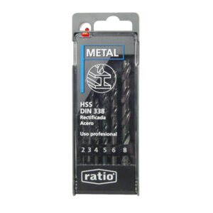Brocas P/metal Hss Rectificado (6 Uds)