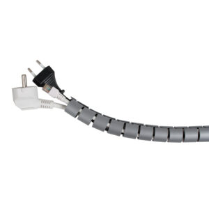 Organizador Cables Gris 2m Ø 25mm C