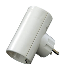 Multiplicador Doble Shuko 16a/250v Blanco