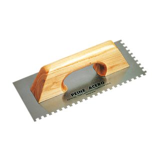 LLANA RECTANGULAR 120x280 MM DENTADA 6X6MM RUBI