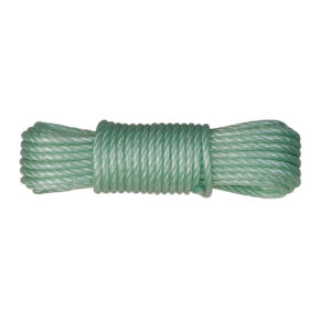 Cuerda Plastico Forrado Verde Ø 5mmx15mt