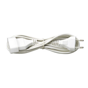 PROLONGADOR ELECTRICO 2X1 MM 10A 5 MT BLANCO