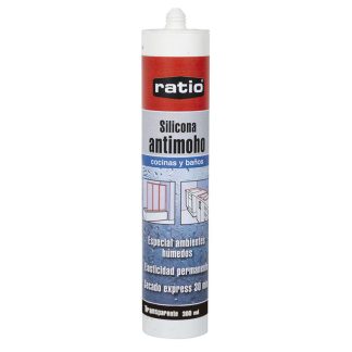 SILICONA ANTIMOHO COCINAS Y BAÑOS 300ML TRANSPARENTE ÇÇ