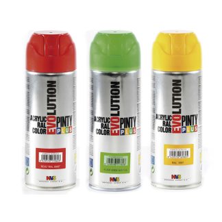PINTURA SPRAY ACRILICA NEGRO MATE 400ML