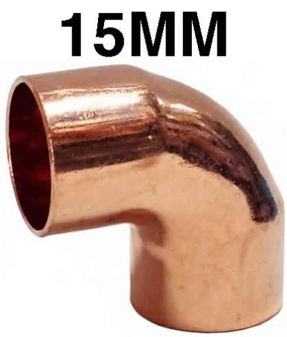 CODO COBRE H-H 90º 15