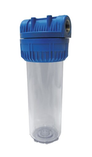 Portacartuchos Polifosfato 10" Conexexion 1"