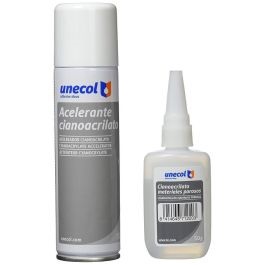 KIT ADHESIVO CIANOCRILATO 50GR + ACELERANTE 200ML.