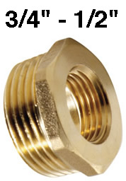 Tuerca Laton Reduccion 3/4"-1/2" ÇÇ