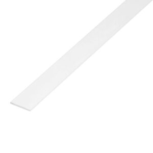 Pletina 30x3 Mmx1mt Aluminio Blanco