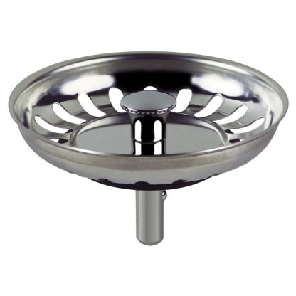 TAPON REJILLA VALVULA FREGADERO Ø 80MM CON GUIA
