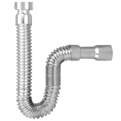 TUBO SIFON EXTENSIBLE 1"1/4 32-40 CROMADO - Imagen 2