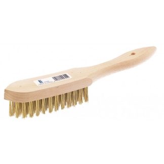 CEPILLO ALAMBRE MANGO MADERA 3 HILERAS ÇÇ