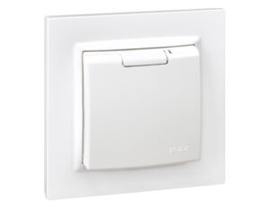 Enchufe Schuko Exterior Empotrar S-10 Blanco