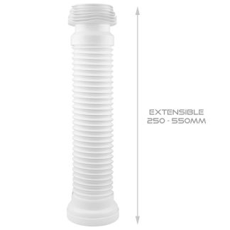 MANGUITO CONEXION INODORO EXTENSIBLE Ø 80-110 MM