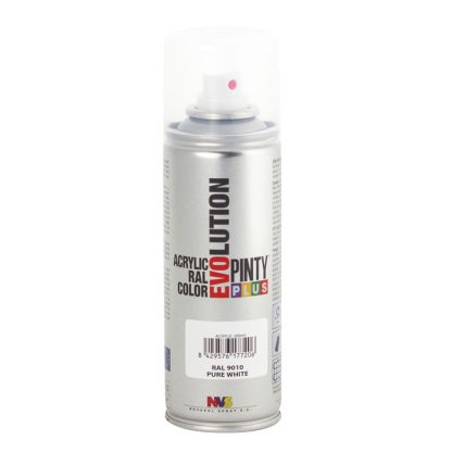 PINTURA SPRAY ACRILICA BLANCO RAL 9010 BRILLANTE 200ML