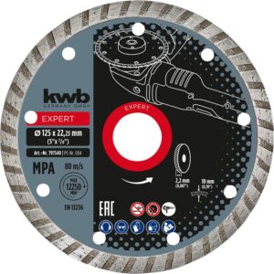 Disco Corte Diamante Fino 115x22 Mm Kwb