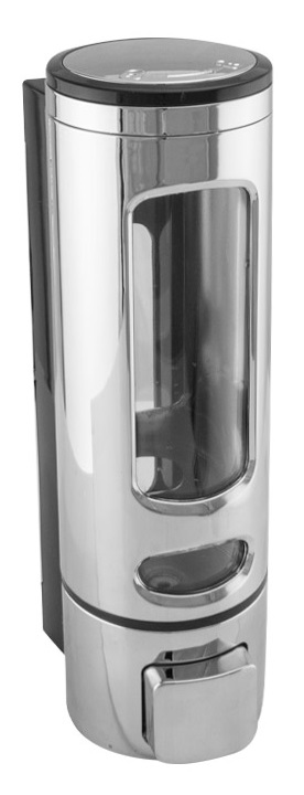 DISPENSADOR DE PARED JABON COLOR INOX 400ML