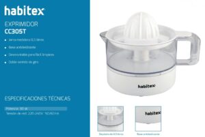 Exprimidor Cc3205t. 0,5 Litros 30w