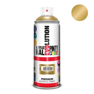 PINTURA SPRAY ACRILICA ORO PURPURINA 400ML