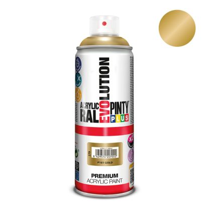 PINTURA SPRAY ACRILICA ORO PURPURINA 400ML