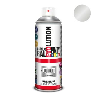 PINTURA SPRAY ACRILICA PLATA PURPURINA