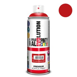 PINTURA SPRAY ACRILICA ROJO BRILLANTE 400ML