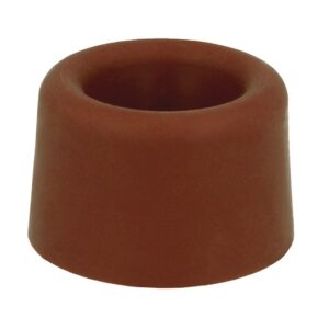 Tope Puerta Atornillar Pequeño Marron (2 Uds)