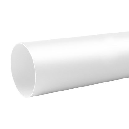 TUBO EXTRACION AIRE REDONDO Ø 120X1500 MM BLANCO
