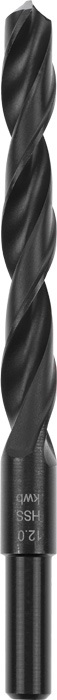 Broca Hss Laminada Mango Reducido 17,00 Mm Blister