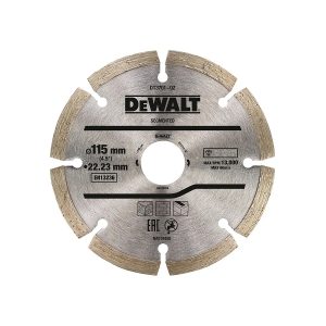 Disco diamante segmentado Ø 115x22.2mm DEWALT DT3701-QZ