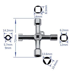 LLAVE PUERTA CONTADOR UNIVERSAL ÇÇ