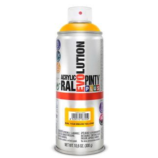 PINTURA SPRAY ACRILICA MELON YELLOW BRILLANTE 400ML