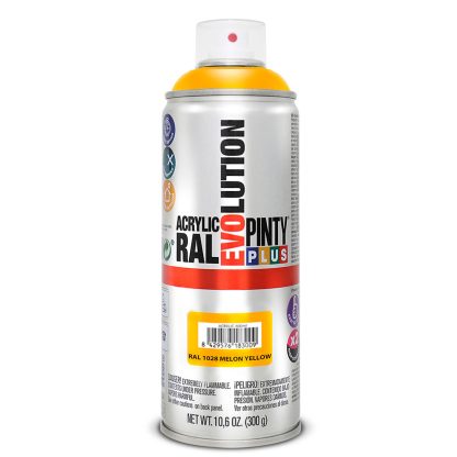 PINTURA SPRAY ACRILICA MELON YELLOW BRILLANTE 400ML