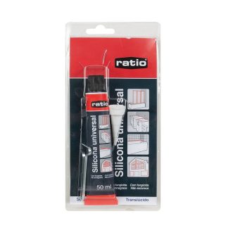 SILICONA ACIDA MULTIUSO RATIO TRANSPARENTE 50ML