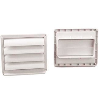 REJILLA VENTILACION ABATIBLE  RECTANGULAR 110x55 MM BLANCA