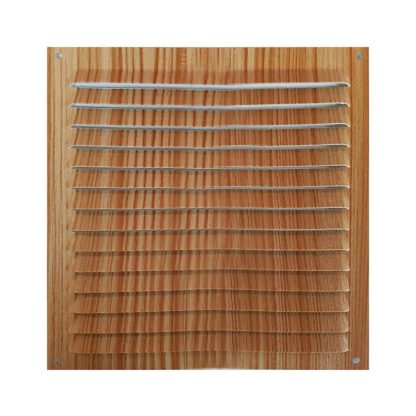 REJILLA VENTILACION ALUMINIO ATORNILLAR 20X20 CM HAYA