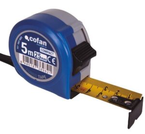 Flexometro Standar 25mmx 5mt Azul