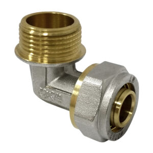 Codo Multicapa Compresion Macho 90º Ø 20x1/2"