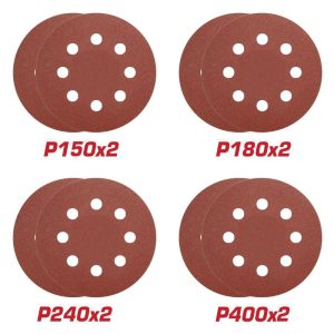 Juego Discos Lijas Velcro Ø 180 Mm